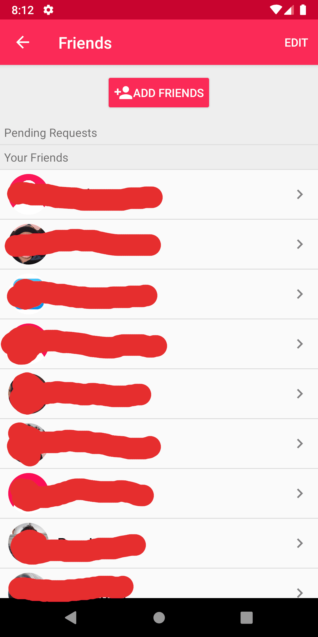Profile tab just about finished - Android
